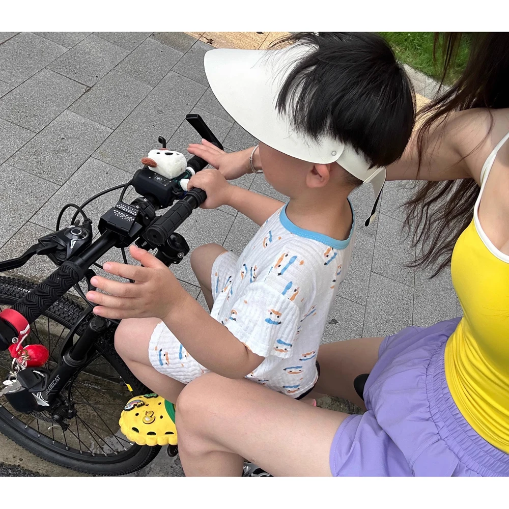 Bike Seats with Handlebars and Foot Pedals for Kids Children