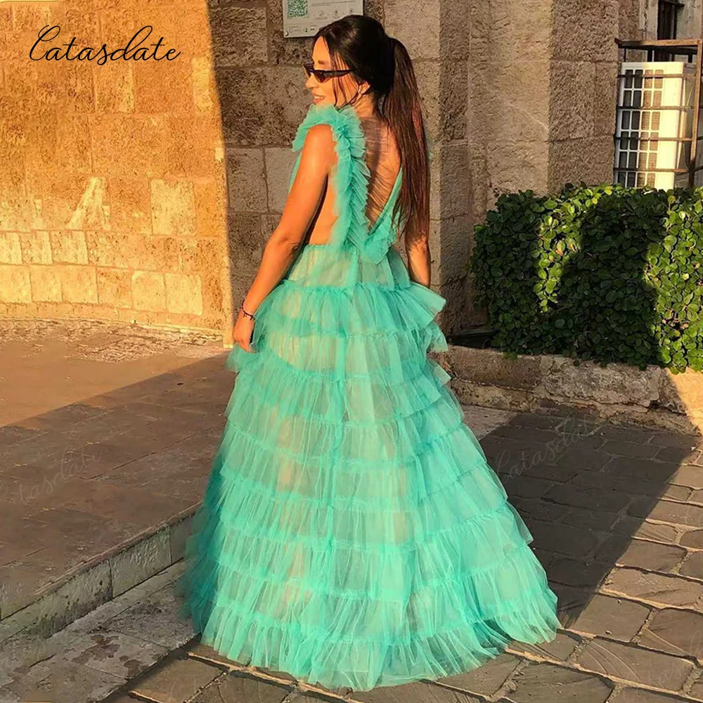 Catasdate vestido de noite de um ombro brilhante vestido de festa formal vestido de cerimônia de casamento vestido elegante para eventos especiais personalizado