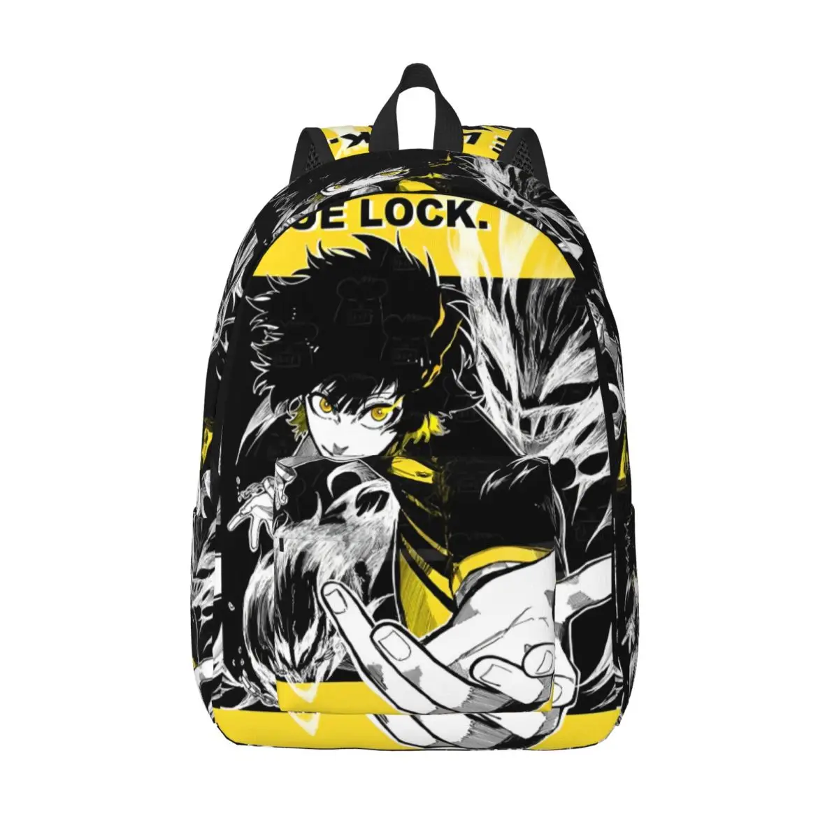 

Blue Lock Bachira Yoichi Isagi Backpack for Men Women Cool High School Work Daypack Football Manga Laptop Canvas Bag Lightweight