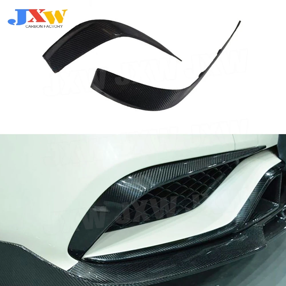

Carbon Fiber for Benz CLS Class W218 CLS63 AMG 2015-2017 Front Bumper Fog Lamp Eyebrows Cover FRP Front Bumper Fog Lamp Trims