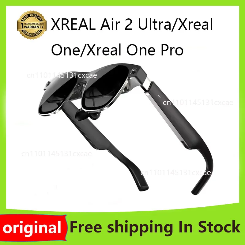 XREAL Air 2 Ultra 6DoF Óculos AR inteligentes totalmente funcionais Feixe eletrocromático Pro espaço terno 128G Óculos não VR