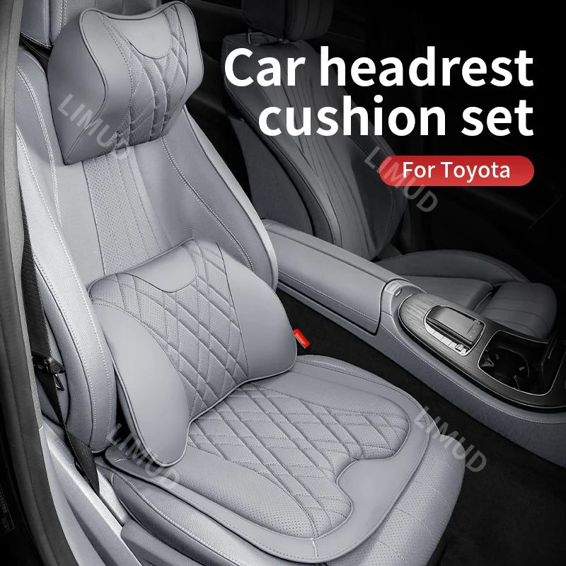 

Подушка на спинку автомобиля для Toyota Corolla Levin Frontlander Corolla Cross Vios Yaris C-HR Camry AVALON для автомобилей, аксессуары