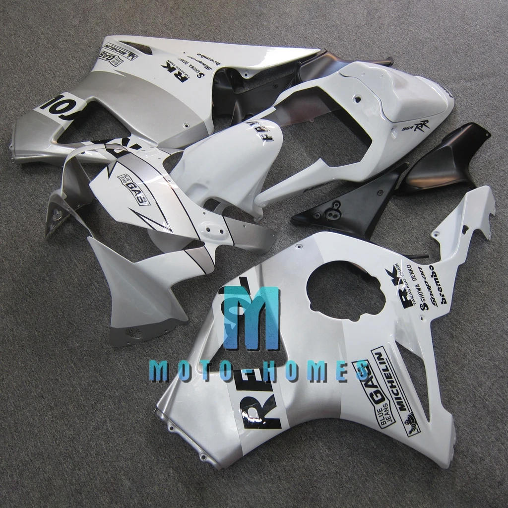 Motorcycle Bodywork Fairing Kits for Honda CBR954RR 2002 2003 954 02 03 CBR 954RR Injetion Mold 100% Fit No Need Modify White