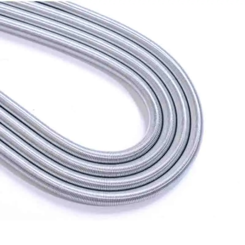 4 Meter Steel Wire Extension Spring with Protection Sleeve for Oil Air Hose Diameter 4mm-12mm Home Garden Spring Guard