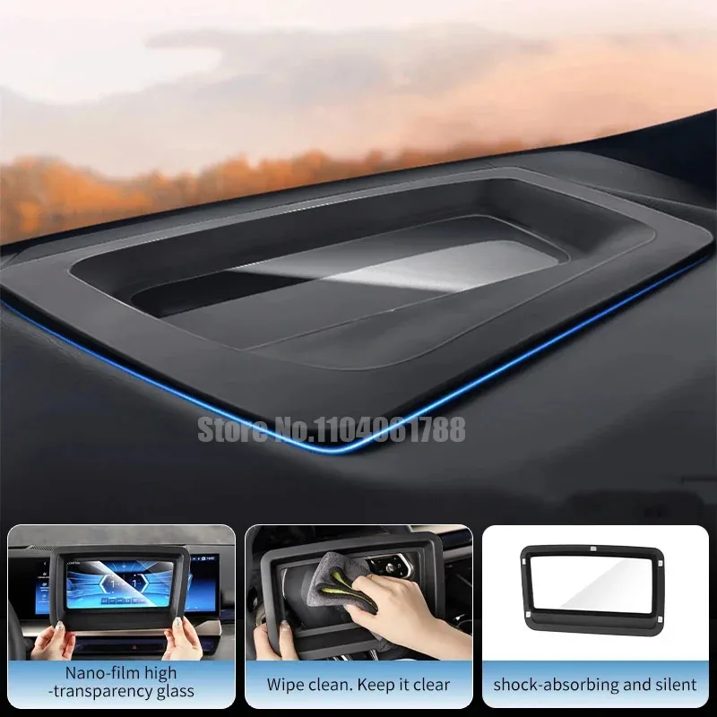 

for BYD FangChengBao Leopard 5 Car HUD Protective Cover Head-Up Display Dust Cover Frame Windshield Accessories