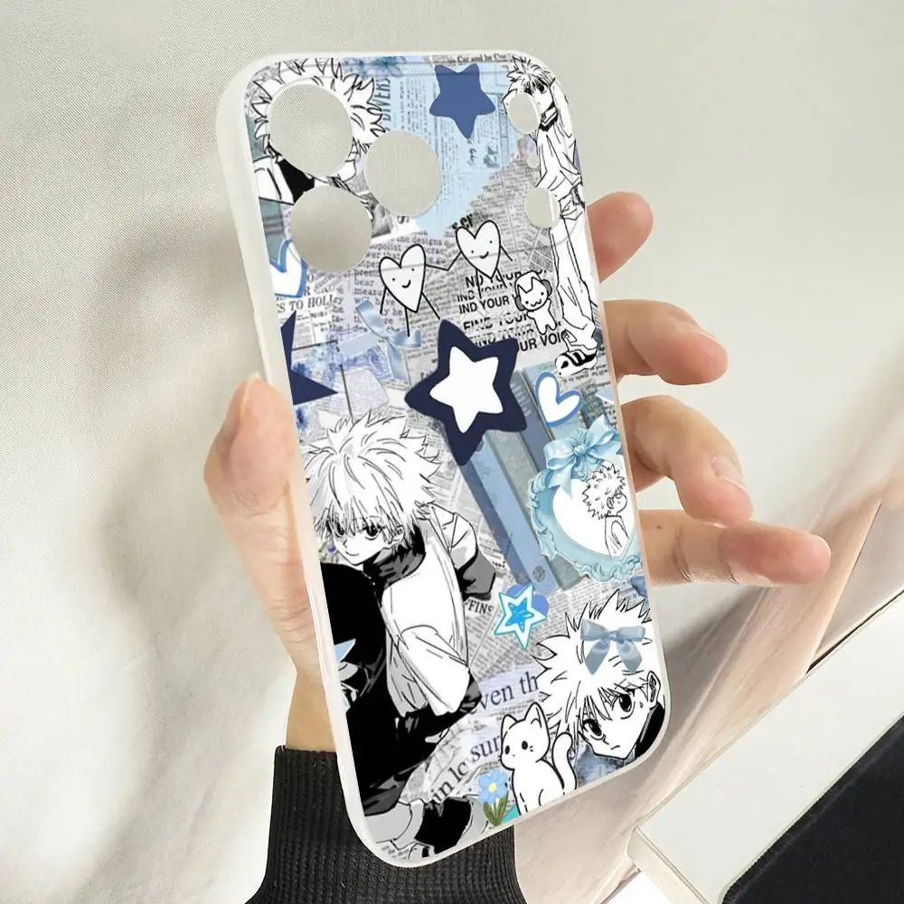 Чехол для телефона H-Hunter Gon Freecss Killua Zoldyck для iPhone 14,16,15,11,13,17,12,Air,Mini,Plus,E,Pro,Max Magnetic Magsafe Cover