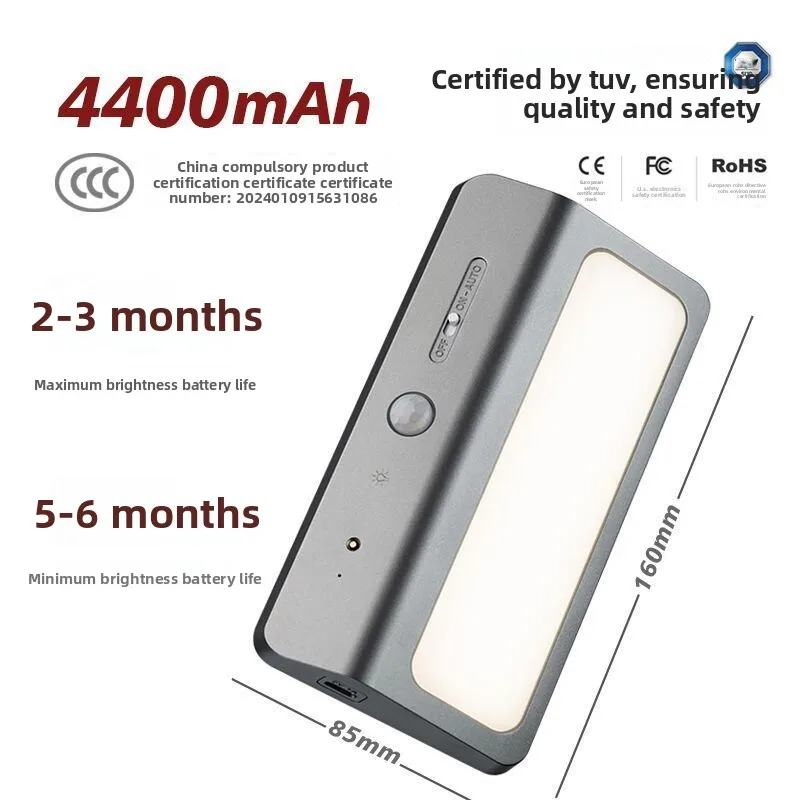 Induction light Entry light Cabinet light Wardrobe light, foothold light Charging human body induction light Stairs aisle