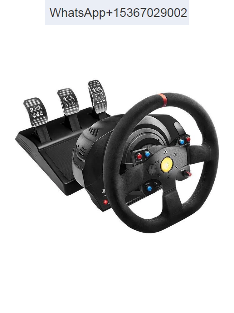 The racing steering wheel of the Shenli Kesha F1 racing game simulator is compatible with the PS/PC platform