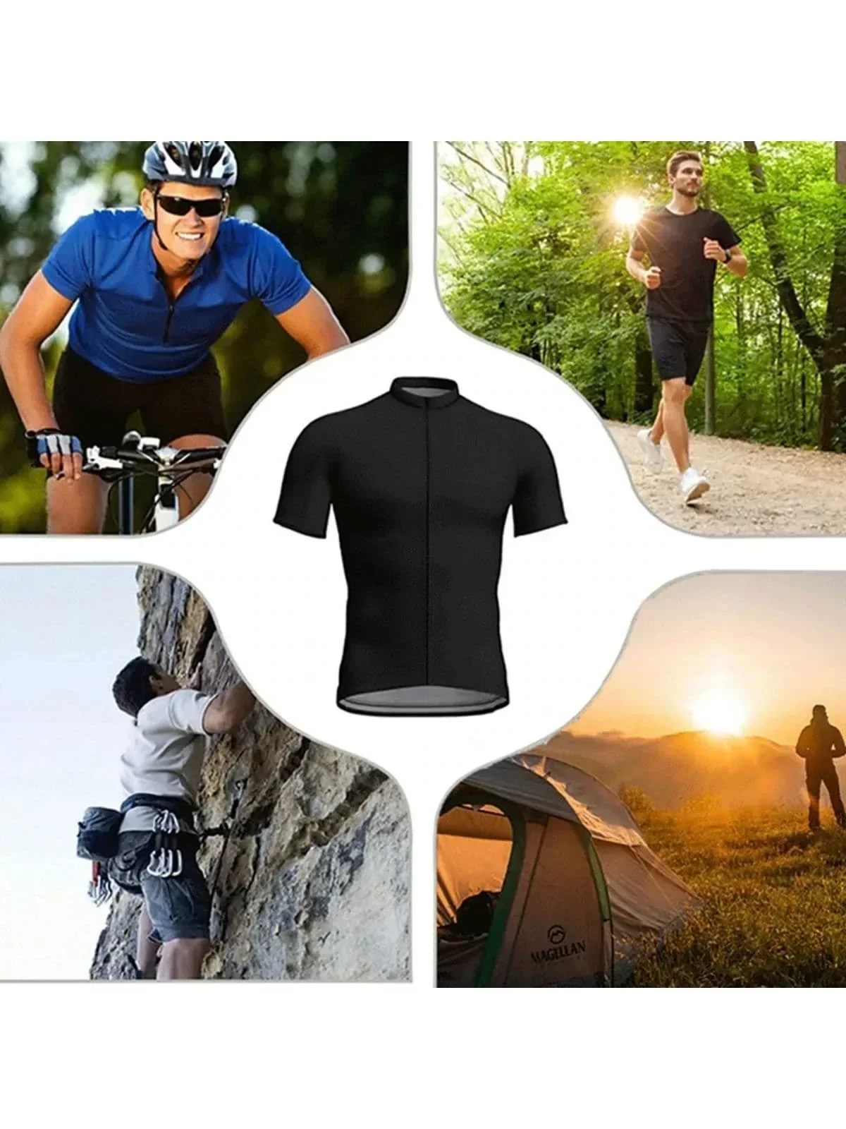 2024 Fietsen Zomer Heren Grappige Fiets Shirt Cyclus Korte Mouw Mtb Jersey Racefiets Kleding Wielertrui