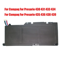 Laptop Replacement Battery For Compaq For Presario 430 431 433 434 435 436 438 439 11.4V 4350mAh 49.59Wh 10PIN 7Lines New