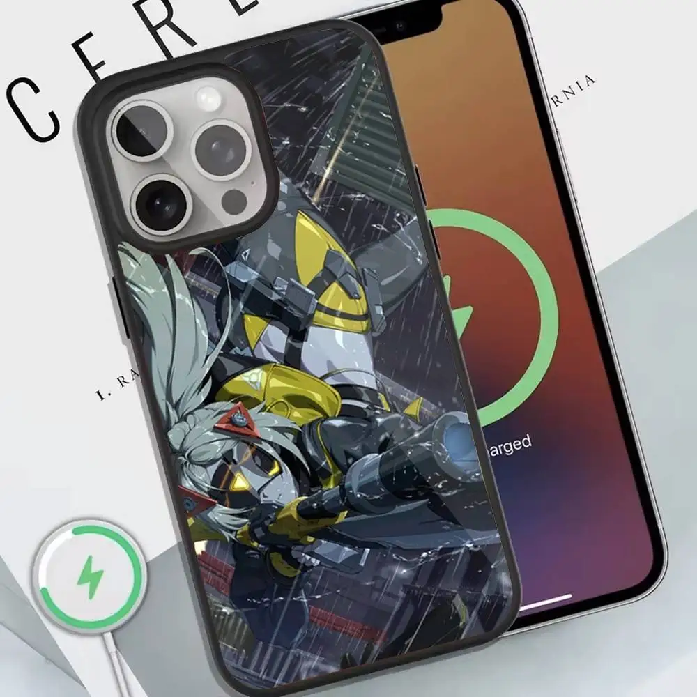حافظة هاتف Zenless Zone Zero لهاتف آيفون 16 15 14 13 12 11 Pro Max Plus Coque