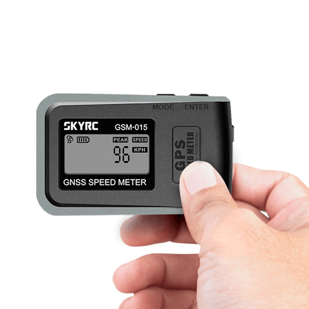 SKYRC GSM-015 GPS GNSS Speed Meter Altimeter for RC Car Plane Quadcopter SK-500024 for RC Racing/Flying Casual Biking Driving