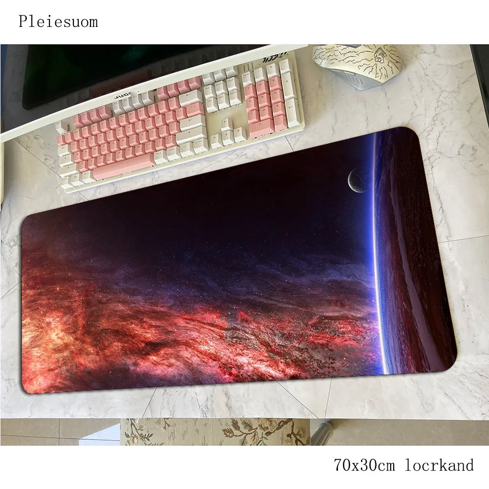 

Коврики Space Sci Fi 700x300x3 мм, очаровательный игровой коврик для мыши, большой коврик для мыши с клавиатурой, лучшие аксессуары для ноутбука, геймера, коврик для мыши
