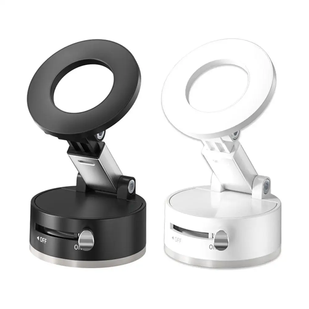 

New Magnetic Phone Holder with Vacuum Suction Cup Adsorption Base Rotatable Phone Mount Car Vacuum Magnetic Phone Stand