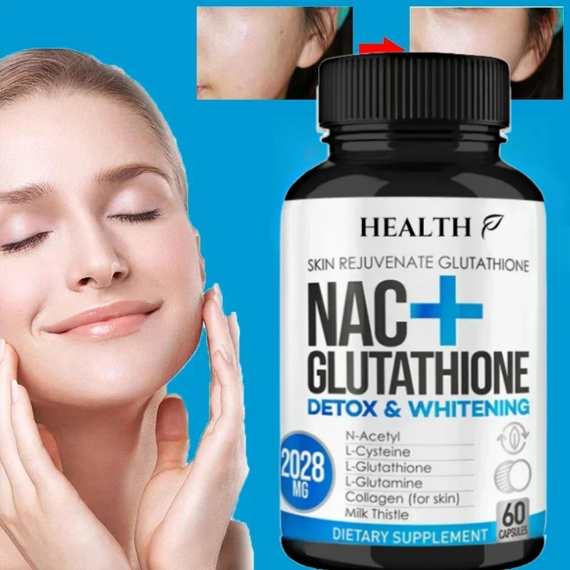 Premium Glutathione - Reduced Glutathione  Glutathione Supplement - L-Glutathione - Antioxidant Support - Liver Support