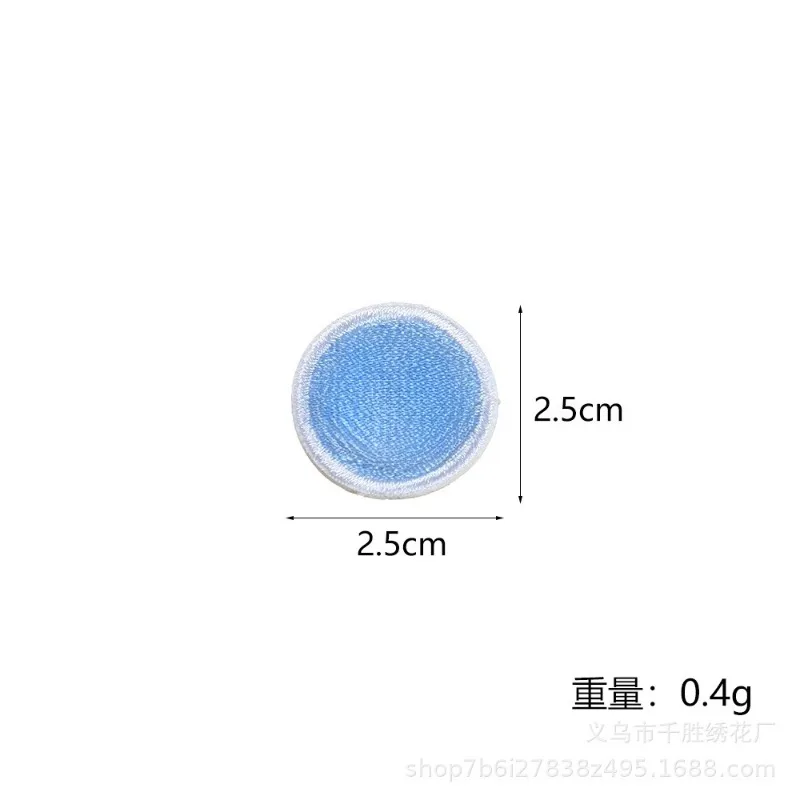 200pcs/Lot Stick-on Small Embroidery Patch Star Love Wing Plum Paw Shirt Bag Clothing Decoration Accessory Craft Diy Applique
