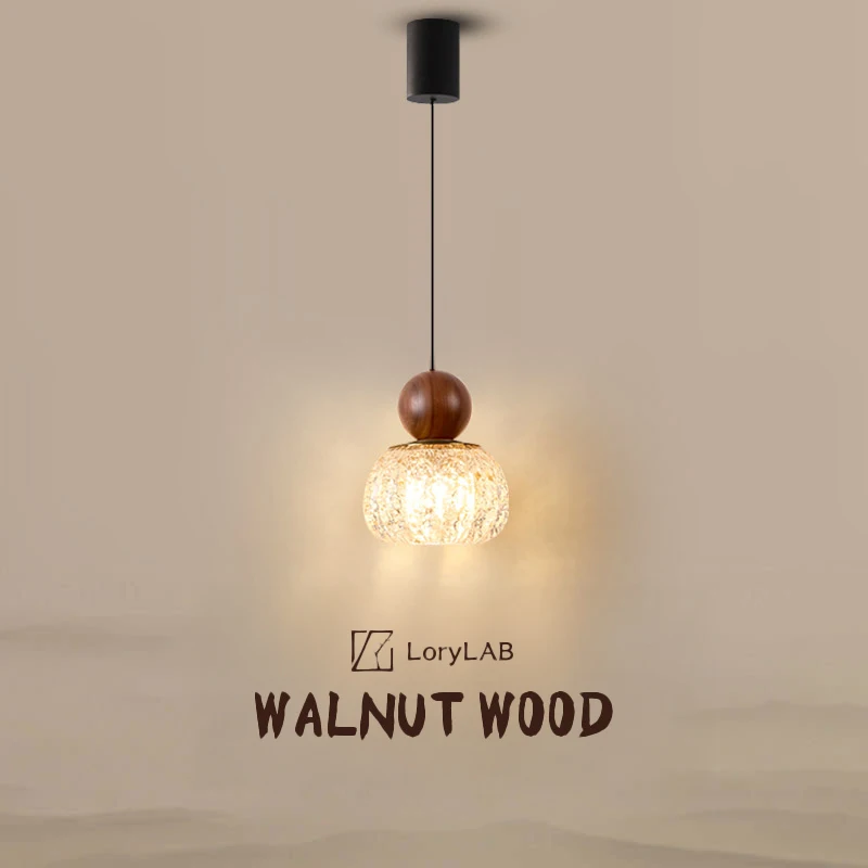 

French chandelier, antique walnut bar counter dining room lamp, entrance hall, high-end decorative pendant lamp