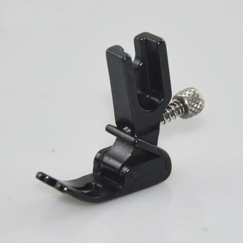 

Новый! Плиссированная прижимная лапка из черной титановой стали, плиссированная лапка, лапка с прямым швом, одинарные детали промышленной швейной машины