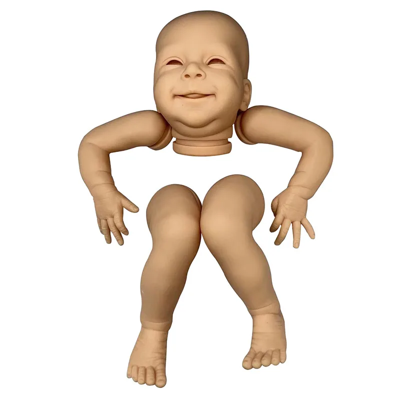 

Набор для самостоятельной сборки куклы-реборн Себастьян 18 дюймов: детали в натуральных цветах, мягкий тканевый корпус и глаза в комплекте, заготовка для куклы для хобби-мастеров