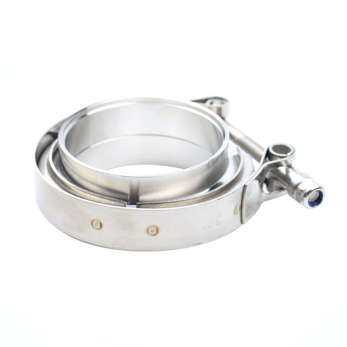 

Universal Exhaust Flange, V-Shaped Clamp, V-Band Clamp 3 Inch V Turbo Exhaust Kit for SS304 3