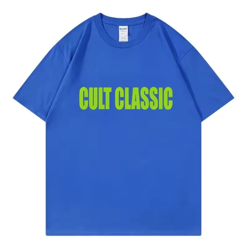 

Charli XCX Brat Cult Classic Printed Summer Short Sleeve High Quality Cotton Tee Street Style Hip Hop Men's and Women's T-shirt