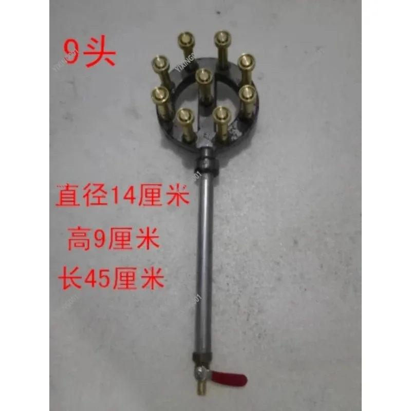 Restaurant Commercial Single Desktop Gas Stove Head High-Power Burner for Gas/LPG/Natural Gas