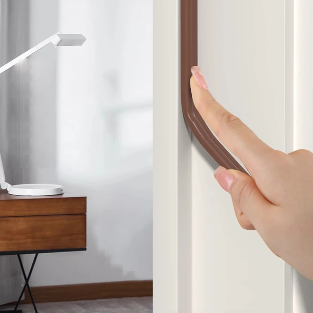 Draught Excluder For Doors High-quality 9mm*6mm*3 Meters Sealing Strip For Windows With Gaps Ranging From 2.5 To 5.5mm