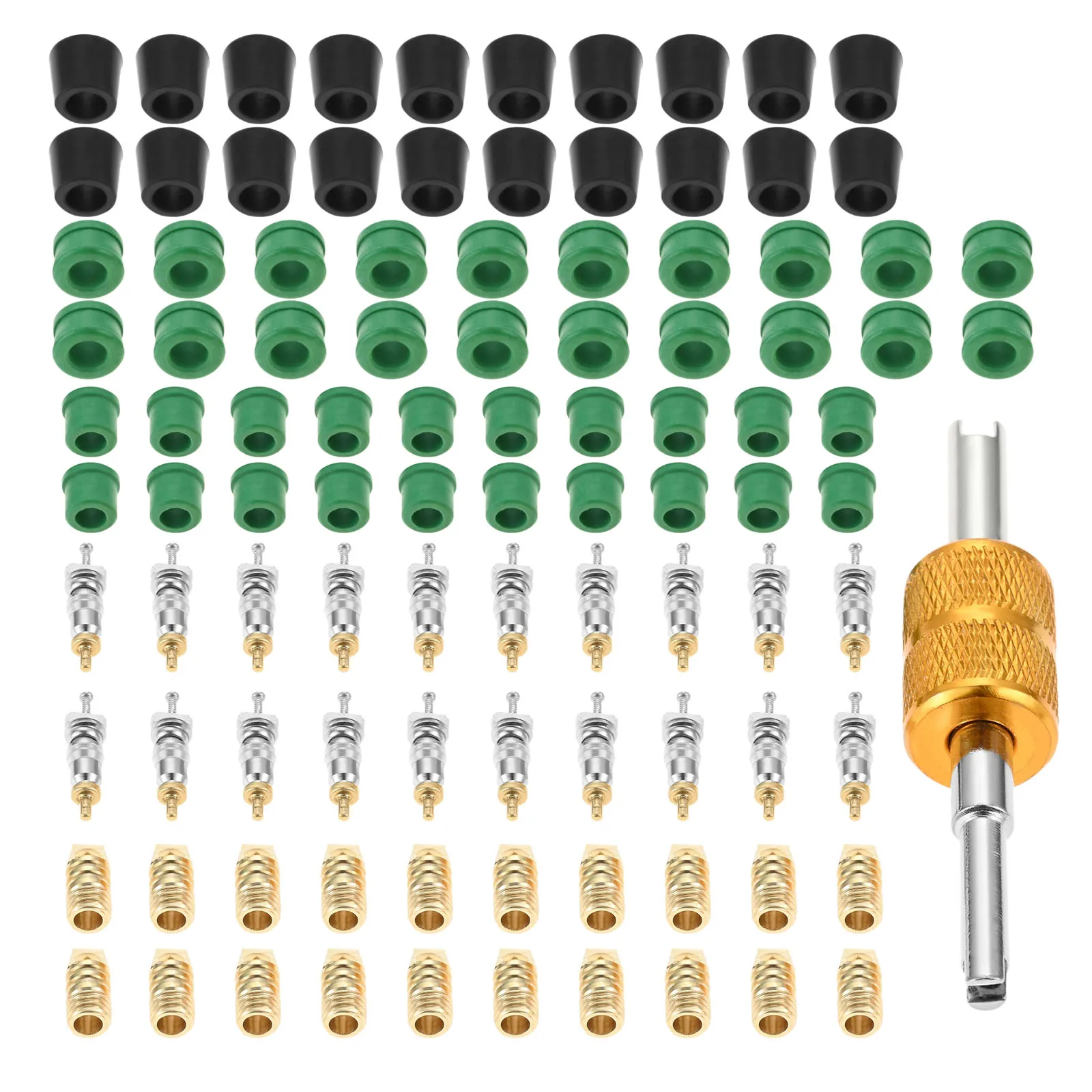 kit-de-ferramentas-para-reparo-de-nucleo-de-valvula-ca-junta-de-mangueira-hvac-60-juntas-de-mangueira-20-nucleos-de-valvula-20-dedal-e-1-ferramenta-removedora-de-nucleo-de-valvula-101-pecas