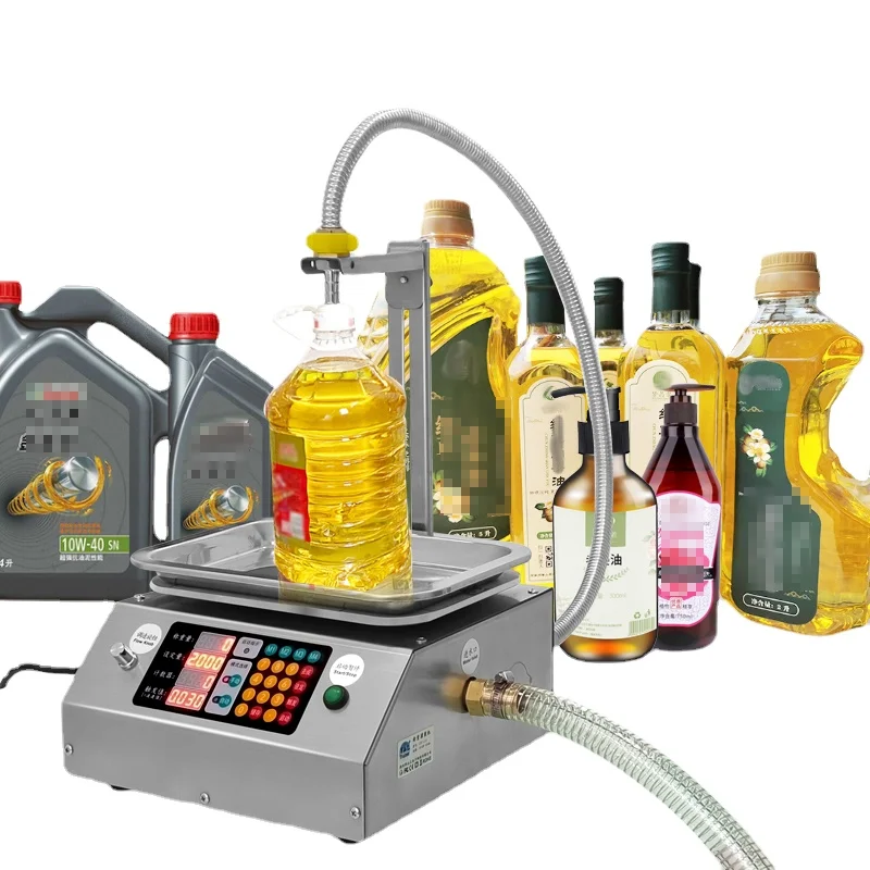 

Hot Selling Automatic Weighing Quantitative Filling Machine 0.02-10kg Liquid Lubricating Oil Automatic Filling Machine 2023 New