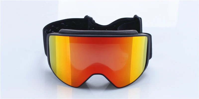 Magnetische Linse, Schneebrille, doppelschichtig, beschlagfrei, UV-Schutz zum Skifahren, Snowboarden, hochauflösende Klarheit, Unisex, Skifahren – Detail 3