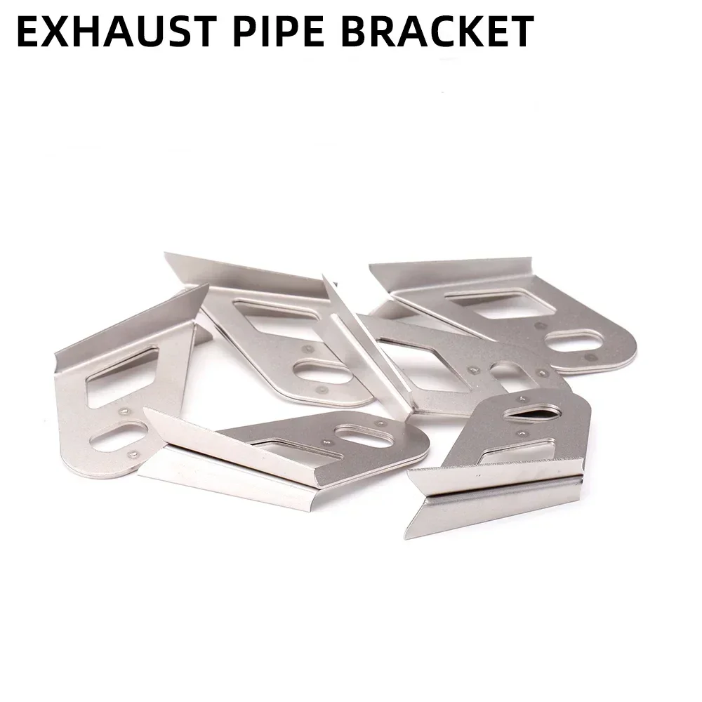Various Size Universal Support Type Z Silencer Holder Mounting Clamp Bracket for Motorcycle Exhaust Muffler Pipe Tube