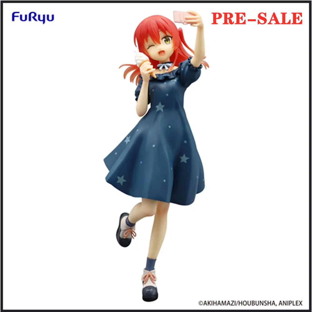 Original Anime Figure Furyu BOCCHI THE ROCK!Trio-Try-iT Figure -Ikuyo Kita Action Figurine Toys Model Collector