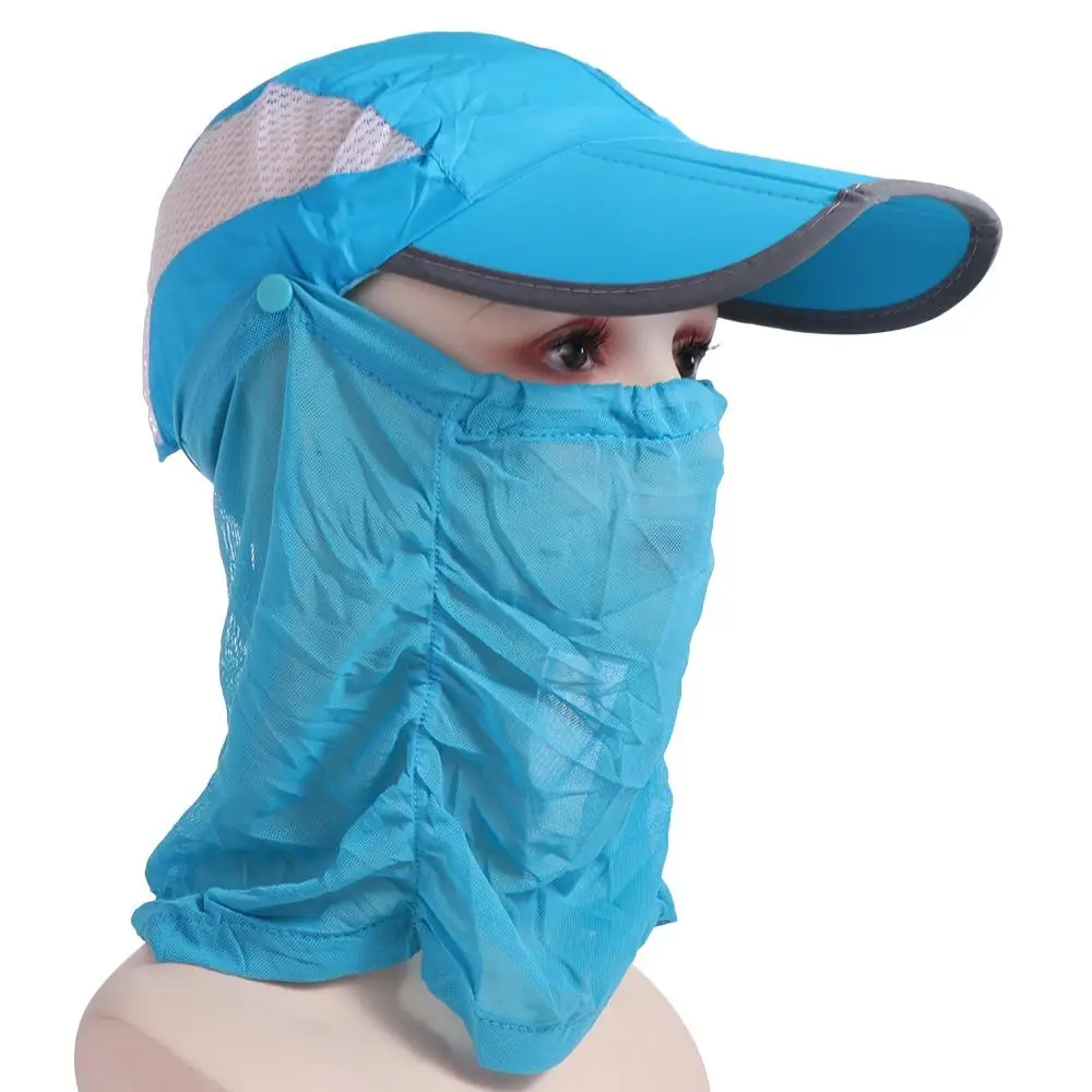 Neck Protection Neck Protection Sun Cap Removable UV Protection Face Shield Cap Quick Drying Cool Wide Brim Hat Fishing