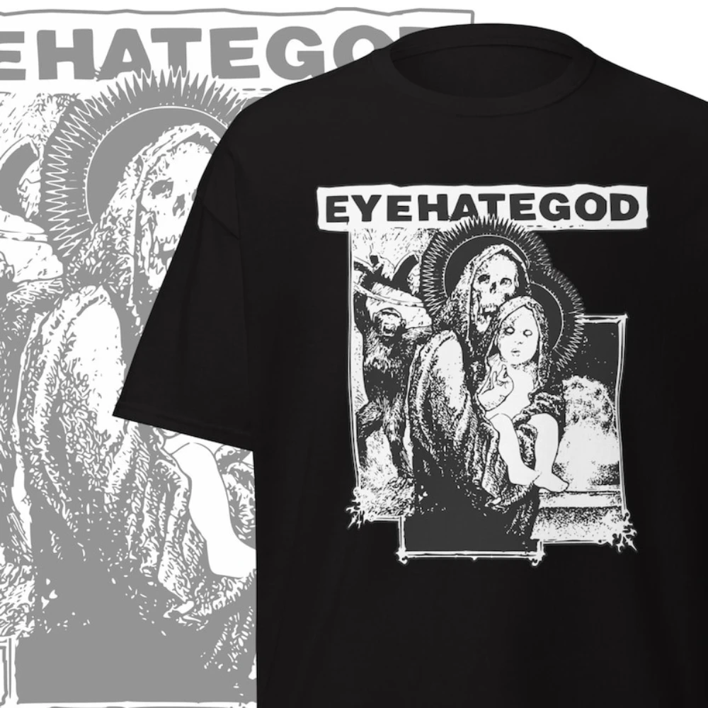 T-shirt Eyehategod Vintage Sludge Metal Band Merch pour Stoner Rock, T-shirts graphiques vintage pour femme et homme, décontracté, en coton, à manches courtes