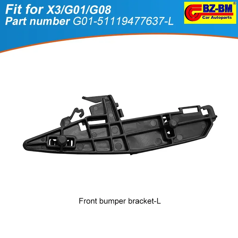 

Front rear Bumper grille fender Bracket Holder for BMW X3 G01 G08 F97 51119477637 Left Upper 51119477637 51138091725 51138469959