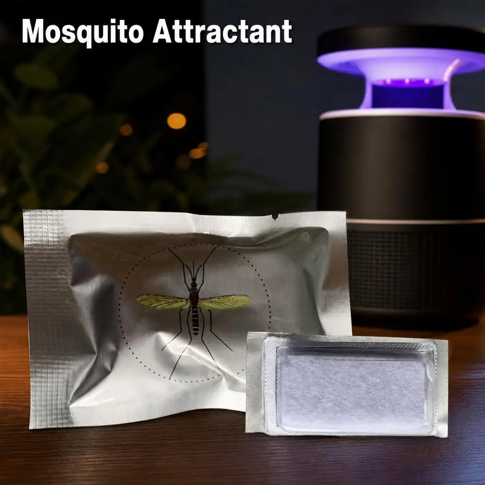 Appât solide non toxique pour moustiques, recharge en poudre pour lampe anti-moustiques électronique intérieure et extérieure, piège à insectes