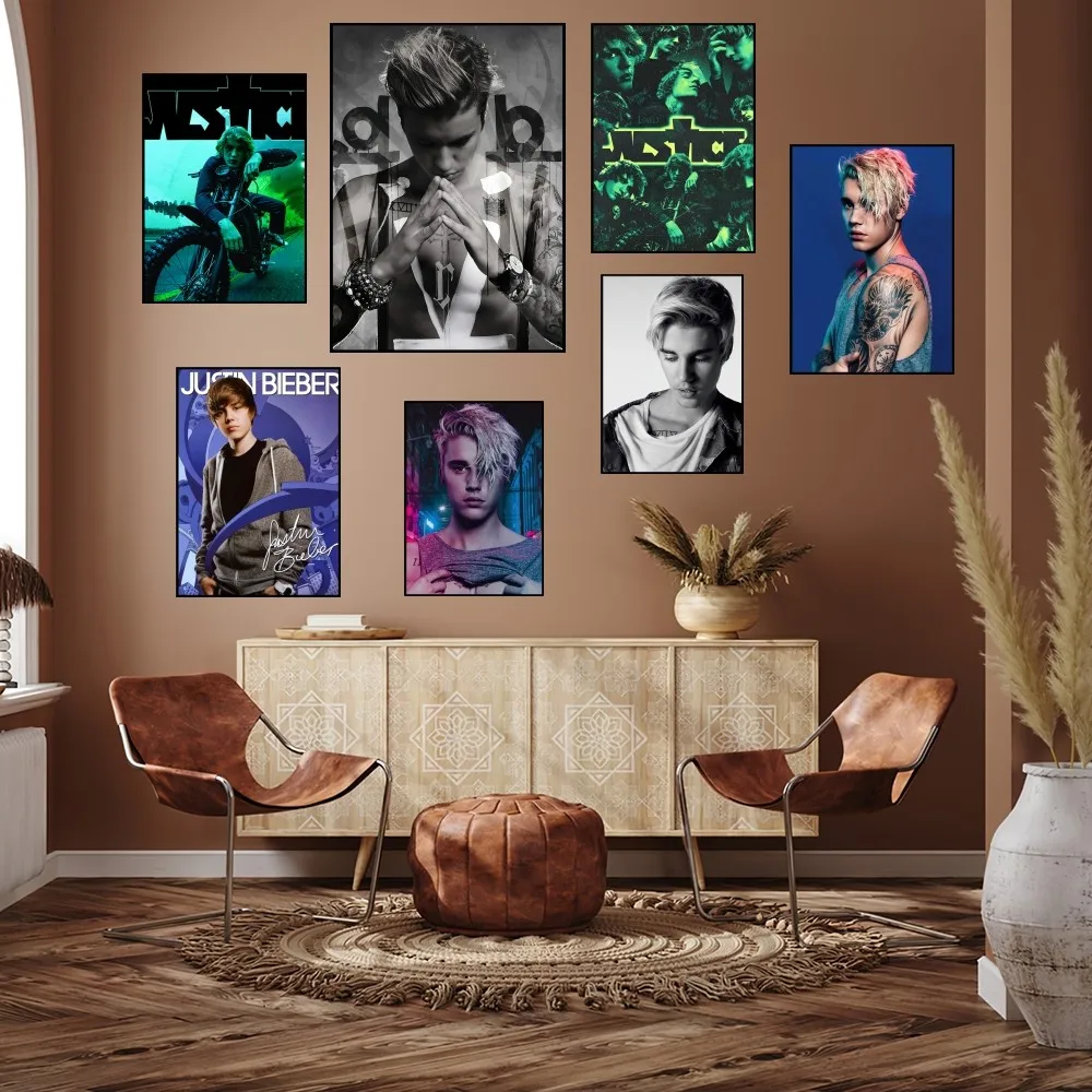 Hot Singer J-Justin Bieber Stay Poster Prints Wall Painting Bedroom Living Room Decoration Office Home