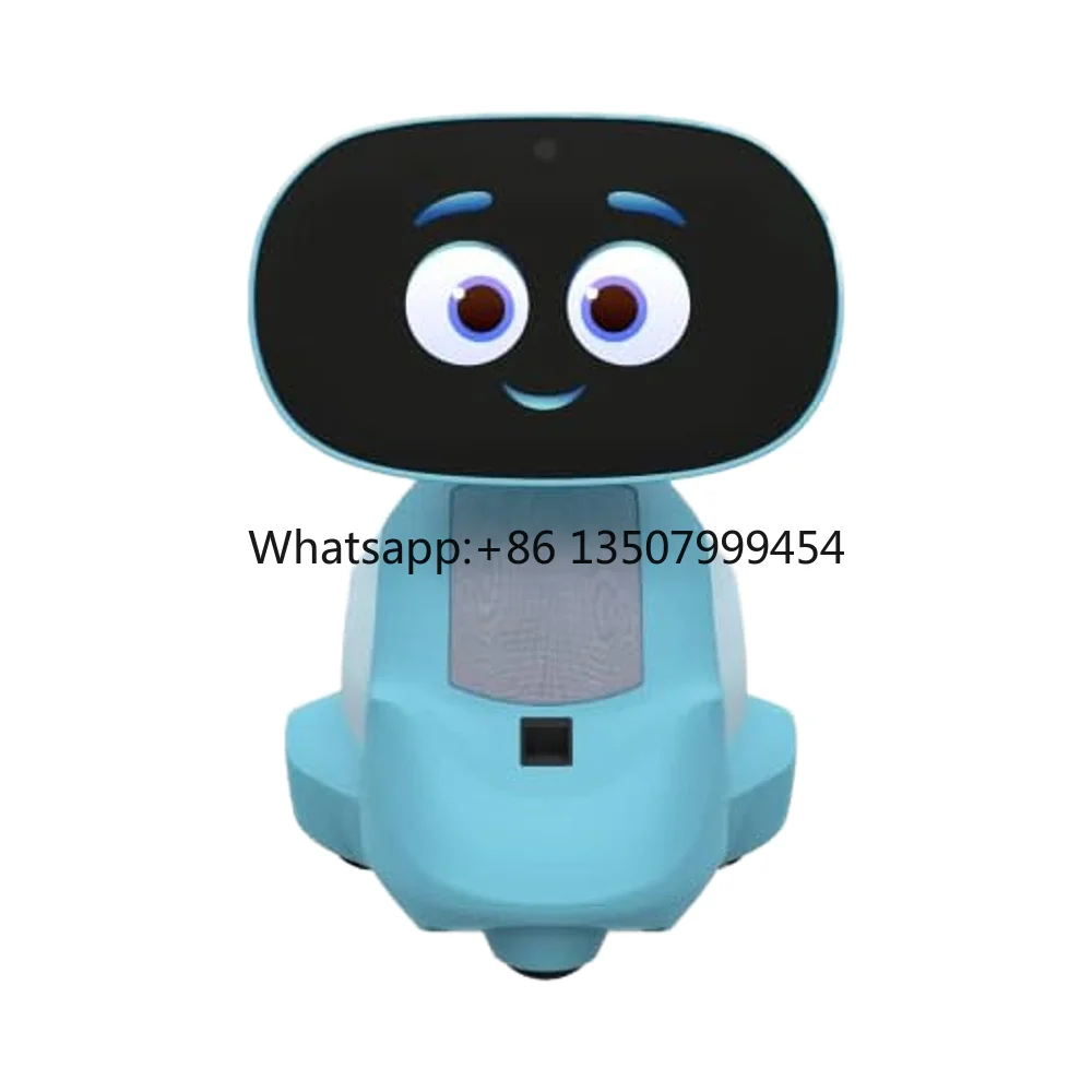 

Miko 3 AI-Powered 3G Blue Smart Robot Kids Interactive Educational STEAM Learning OLED Display Voice Control Birthday Gift Boys