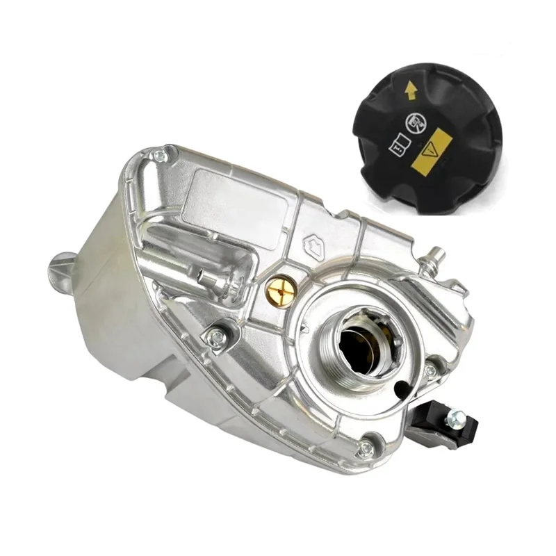 Elegante para BMW B48 botella de agua auxiliar de depósito de refrigerante de motor de aleación de aluminio mejorada 17138610656 17138742975 de alta calidad