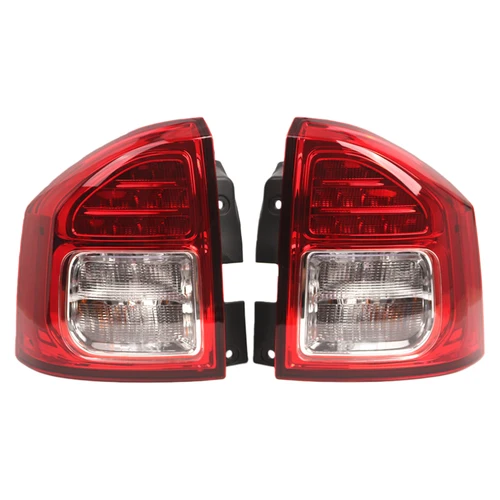 Imagen 2 del producto Para JEEP Compass 2011 2012 2013 señal de giro luz trasera de advertencia LED luz trasera interior lámpara lateral conjunto de luz trasera