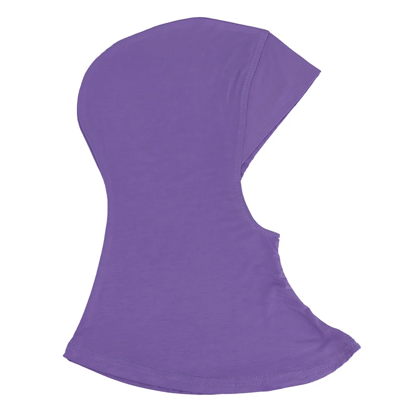 Cobertura de cabeça muçulmana para mulheres, tampas hijab internas, lenço ninja islâmico, chapéu, gorro, 1pc