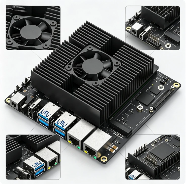 S100 ROS Robot Development Board X5 Kit AI Edge Computing Vision Navigation SLAM Autonomous Driving Embedded Linux Controller