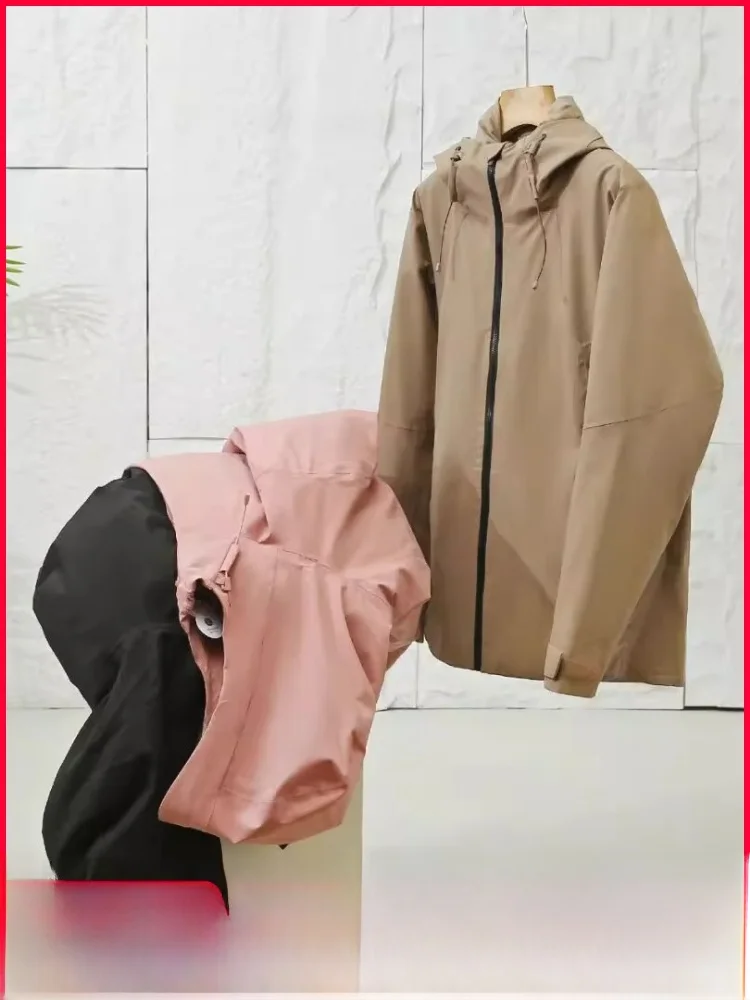 

Men's Tee-in-One Hard ell down Jaet Faion Urban Sle Windproof 3D Design Warmth Outerwear Nylon Fabric Detachable Hood