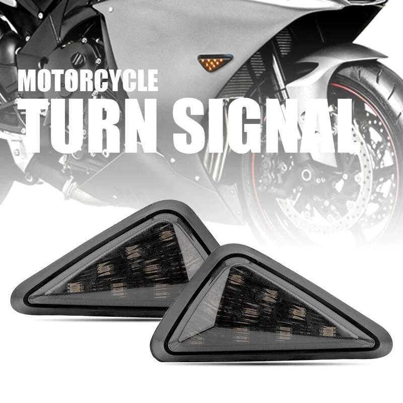 Led Universal Fit Motorcycle Lamp Motorcycle Amber Lamp Brand New Flush Mount Blinker Light For Motorcycle Bike
