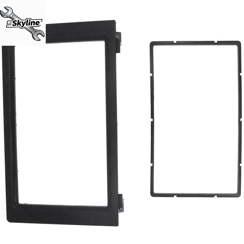 Car Radio Stereo Audio Bezel Facia Panel Trim Dash Radio Fascia Multimedia Frame Kit 2007-2011