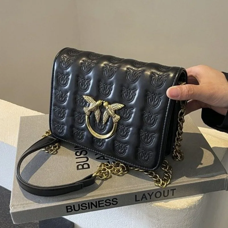 

Adorable Boho Crossbody Female Bag Chain Buckle Design 2025 New Model Campus Students Bag Lightweight Attractive