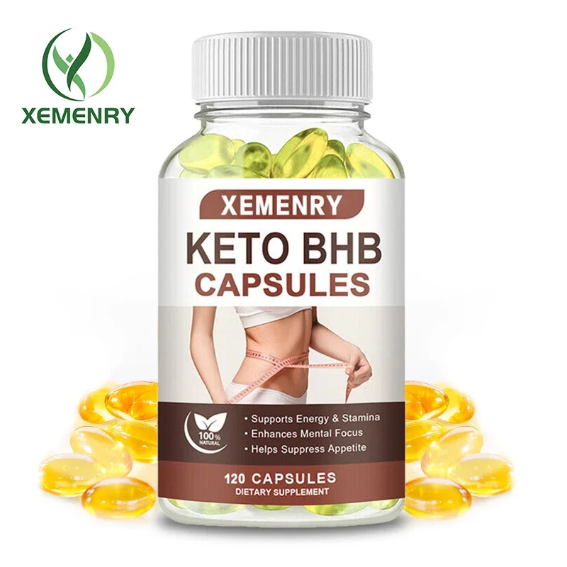 Gezonde Keto-capsules, vetverbrandende supplementen, voedingscapsules, geschikt voor mannen en vrouwen