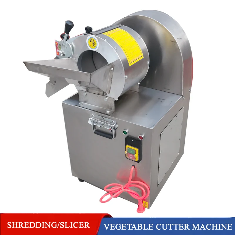 Vegetable Slicing Shredder Commercial Household Stainless Steel Thickness Adjustable Vegetable Cutting Machine With 3 Shredding