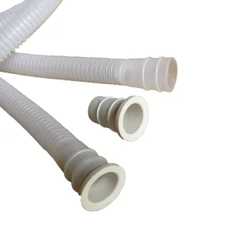 Manguera de extensión de tubo de salida de tubo de drenaje para lavadora semiautomática Universal, 4 piezas x 1M