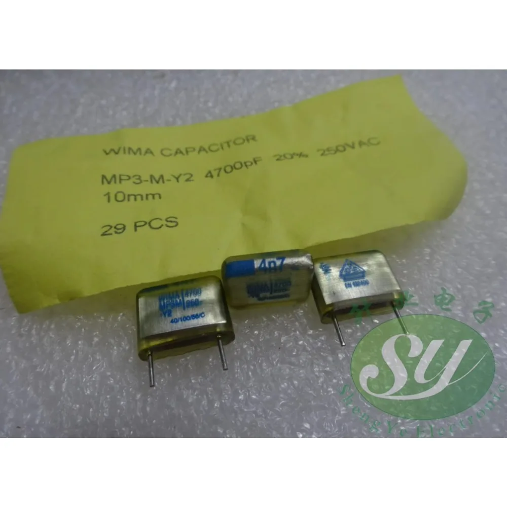 

5PCS MP3-M 0.0047uF/250VAC 4.7nf 4700pf 4n7 472 Brand new 10mm film capacitor